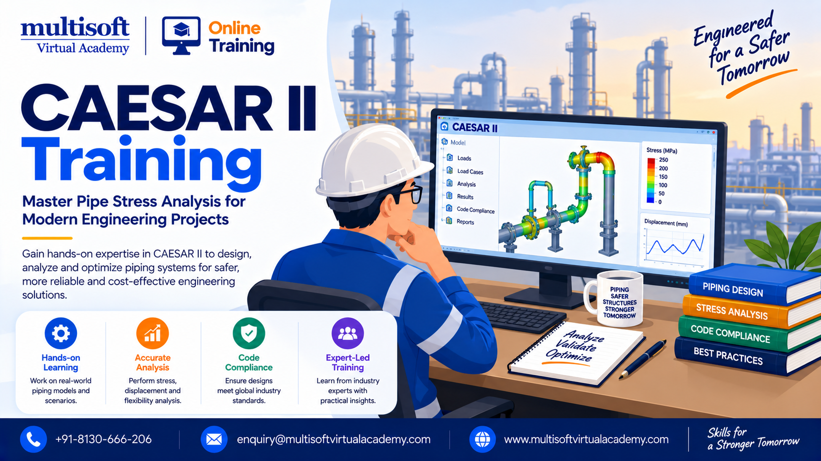 CAESAR II Training: Master Pipe Stress Analysis for Modern Engineering Projects